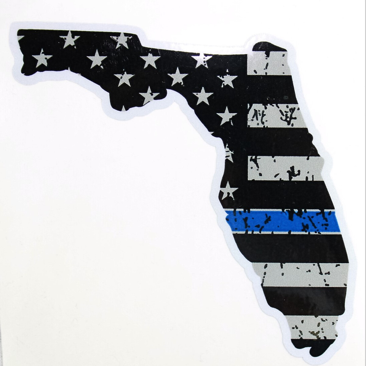 State of Florida Blue Line Decal